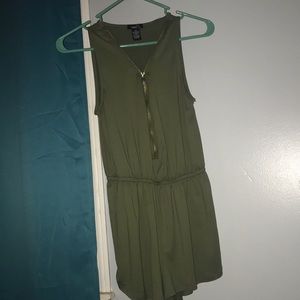 sleeveless romper
